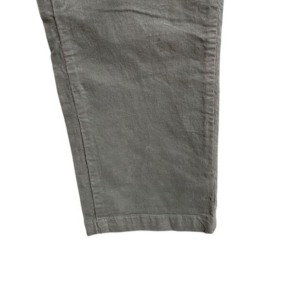 Cut Loose Slim Ankle Lightweight Corduroy Pants Women's Size XS Grey Tapered Leg - Picture 7 of 14
